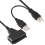 USB2.0 To Adapter Cable 48cm For 2.5 inch External SSD HDD 3