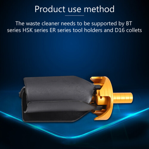 D16 CNC Machine Chip Removal Fan Scrap Sweeper Automatic Cleaning Tool for Engraver Dust Removing 2