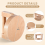 Wood Baren for Printmaking, Smooth Varnished Bottom Even Pressure, Ergonomic Handle Comfortable Use 3