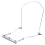 Supporto per armonica a bocca, 10 fori, supporto per armonica a bocca, supporto per armonica, argento 2