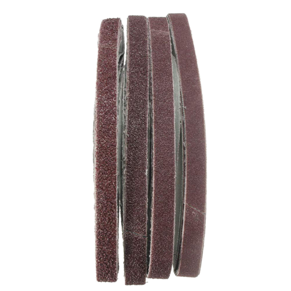 20Pcs 13X457mm Zirconia Abrasive Sanding Belts 40/60/80/120 Grit 4852514381146