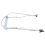Supporto per armonica a bocca, 10 fori, supporto per armonica a bocca, supporto per armonica, argento 10