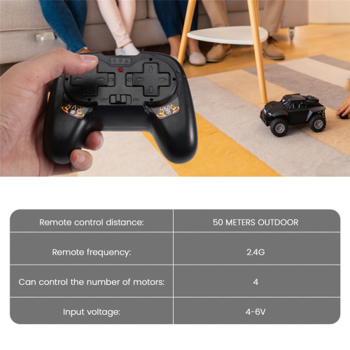 8CH 2.4G Wireless RC Toy Module Remote Control Receiver Transmitter 4-6V 50M Kit Parts 2