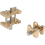 2Pcs Brass Watch Movement Holder Fixed Base Multi Function for Watchmaker Clamp Watches Repair Tools 8