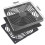 2 Pcs Dustproof Blower Guard ABS Computer Ventilator Grill 120mm Fan Filter Mesh Cover Tool-Free Strainer 4