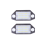 Lampada luce targa a 24 LED da 12 V per Mondeo MK3 2000-2007 3