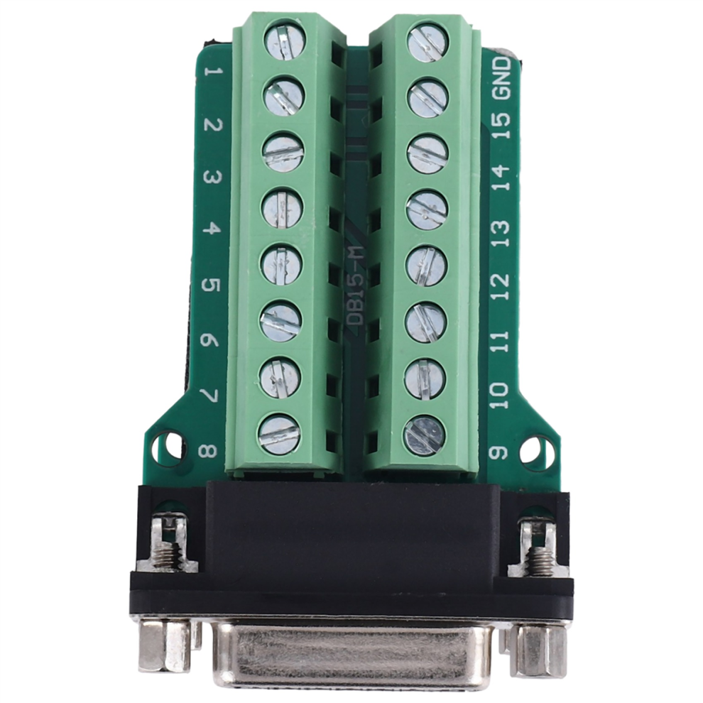 Db15 D-Sub Vga 15Pin Female Adapter Jack Terminal Breakout Pcb Board 4852514383041