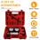 Cylinder Leak Down Tester Tool Gasoline Engine Compression Set TU-21 Detector with Dual Gauges 10