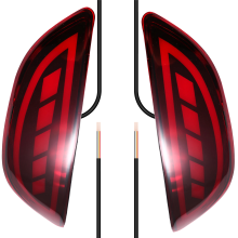 Car LED Rear Bumper Light for Accent 2008-2015 Tail Reflector Brake Fog Lamp Turn Signal
