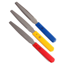 3 Pieces Conical Guitar Nut File Slot Set Double Edge Wire Wooden Bass Tool