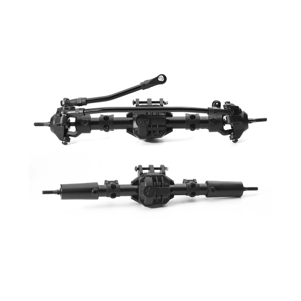 2Pcs Front And Rear Differential Axle For Axial Scx10 Ii 90046 90047 1/10 Rc Crawler Car Upgrade Parts Accessories 4852514392548