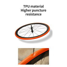Camera d'aria ultraleggera per bici 700 X 18-32C Pneumatico per bicicletta da strada in TPU 700C 65 mm di lunghezza Valvola francese Super leggero