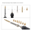 Heat Insert Nut Iron Tip M2-M8 Brass Hot Melt Insertion Tool for 3D Printer Set Soldering Tips 3