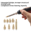 Heat Insert Nut Iron Tip M2-M8 Brass Hot Melt Insertion Tool for 3D Printer Set Soldering Tips 11