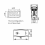 Work Light Rocker Button Switch Swing Plate 300-4995 3004995 for CAT Excavator Engineering Vehicle 4