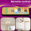5pcs Wireless Switches, 3-Speed Timing Remote Control, for E27 Ceiling Fan Light, 1-4h Control 9