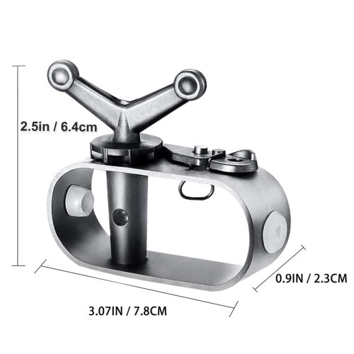 Mini-lierspanner van aluminium, handgedraaide draadspanner, draadspanner boerderij 2
