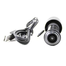 Spioncino per porta Tuya 5G, telecamera di sicurezza 1080P HD grandangolare FishEye CCTV, mini spioncino Wi-Fi IP P2P