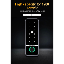 WIFI TUYA App Biometric Fingerprint Access Controller Keypad IP66 Waterproof Standalone Door Control System(B)