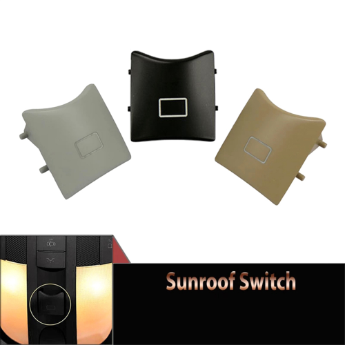 For W164 W251 ML Class R Sunroof Window ABS Button Roof Light Control Panel Switch Replacement Gray 2