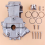 35mm Crankcase Engine Case Piston Kit for GX25 GX25N GX 25 5