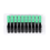 10Pcs Sc/ Fiber Optic Connector Embedded Single Mode Component Quick Connector-Black + Green 4
