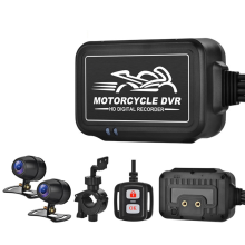 Rejestrator jazdy HD z podwójną kamerą 1080P i wodoodpornym nagrywaniem nocnym do motocrossu
