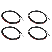 4-delige autowiel wenkbrauwrubber afdichtingsset 538516002001 / 53851-60020-01 voor 80-serie FJ80 HDJ80