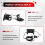 Electric Bike Display 24V-72V Waterproof LCD S966 Controller Panel Dashboard,SM Connector 7