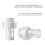 For 10184 Hose Drain Plug Connector Replacement Round Swimming Pool /Garden Plug-2 Pack 6