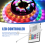 24 Keys Remote Control+DC12V LED Controller RGB Control Box IR Light Strip for 5050 2835 8