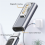 Magnetic USB C Adapter Type C/DC5521 to 2 Connector PD Quick Charge for Air/Pro 5