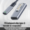 Magnetic USB C Adapter Type C/DC5521 to 2 Connector PD Quick Charge for Air/Pro 10