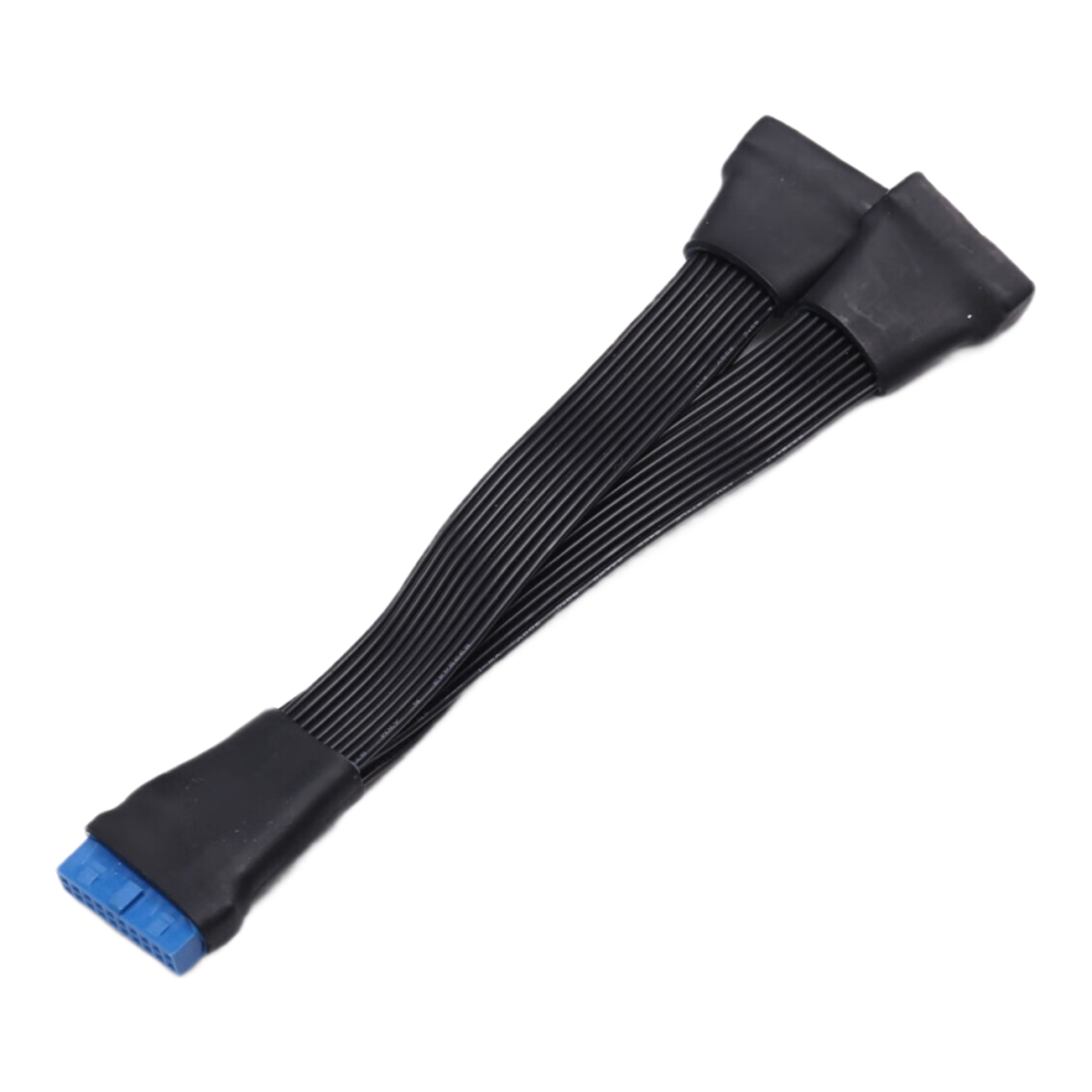 Motherboard Usb 3.0 19Pin Header 1To2 Extension Splitter Cable 19Pin 20Pin Internal Adapter 15Cm 4852514308891
