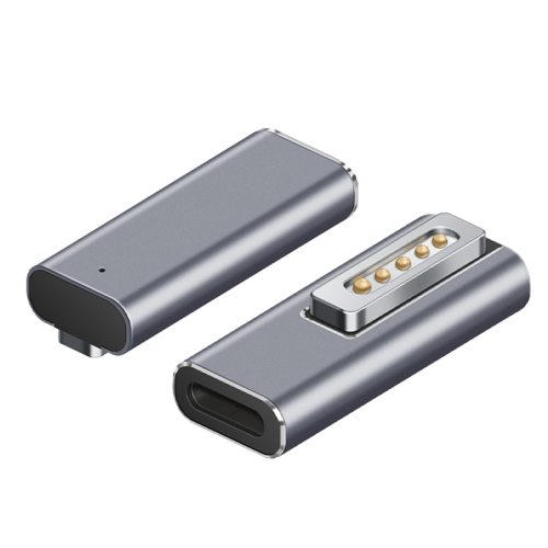 Magnetic USB C Adapter Type C/DC5521 to 2 Connector PD Quick Charge for Air/Pro 1