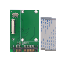 1,8 Zoll 40Pin ZIF/CE SSD HDD Festplatte zu 7+15 22 Pin Adapter Konverter Board