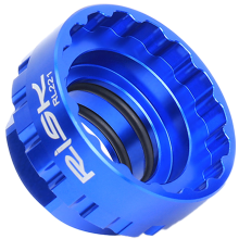 RISK RL221 Bike Direct Mount Repair Tool Crankset 12 Seconds Chainring Installation for M7100-M9100 Blue