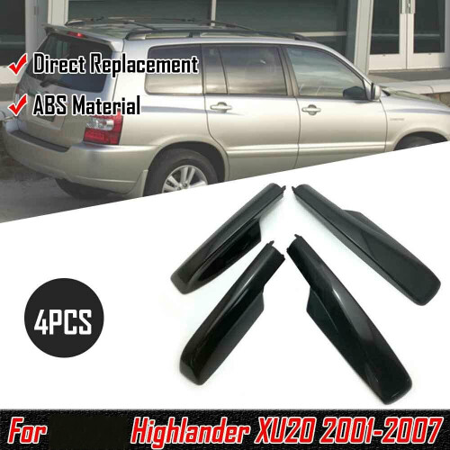 4 cubiertas negras para baca de techo para XU20 (2001-2007) 2