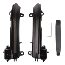 Luces LED secuenciales de señal de giro para espejos laterales para Serie 1, 2, 3 y 4 F20, F22, F30, F32, F33, E84, X1, I3, ahumadas