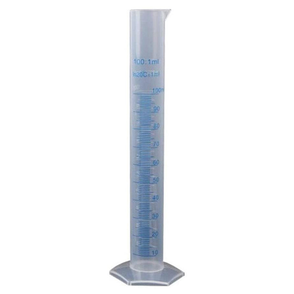 Measuring Cylinder Plastic Graduated Tube Tool For Lab(100Ml) 4852514312836