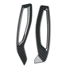 Car Air Conditioning Vent Outlet Cover Trim Sticker Decor Frame for 2016-2020 Accessories,Carbon LHD