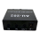 AU-202 2 Input Output Stereo Mixer Audio Distributor for Headphone External Power AMP Volume Alone Control 4