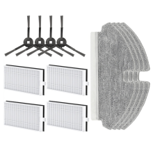 For M1 / Trouver Robot Vacuum Cleaner Side Brush Filter Mop Cloth Accessories Part