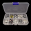 250Pcs Micro-Tactile Tact Push Button Switch Assorted Kit 2P 4 Pin SMD PCB Momentary Self-Reset Car Remote Control 4
