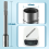 Bit Driver Extender Add-on Accessory for Multi-Tools,1/4INCH Hex Bits Adapter , Surge, Wave Plus 9