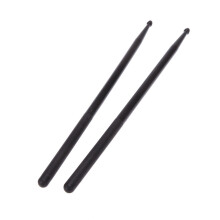 Par de baquetas de nailon 5A para batería profesional negra