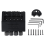 1 Set 4 String Headless Bass Guitar Bridge System Electric Part for Replacement 1