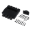 1 Set 4 String Headless Bass Guitar Bridge System Electric Part for Replacement 3