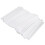 100 fundas protectoras de malla para pinceles de maquillaje (blancas) 1