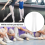 Witte, effen fluwelen panty's voor dames 5